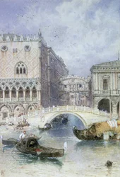Die Seufzerbrücke, Venedig